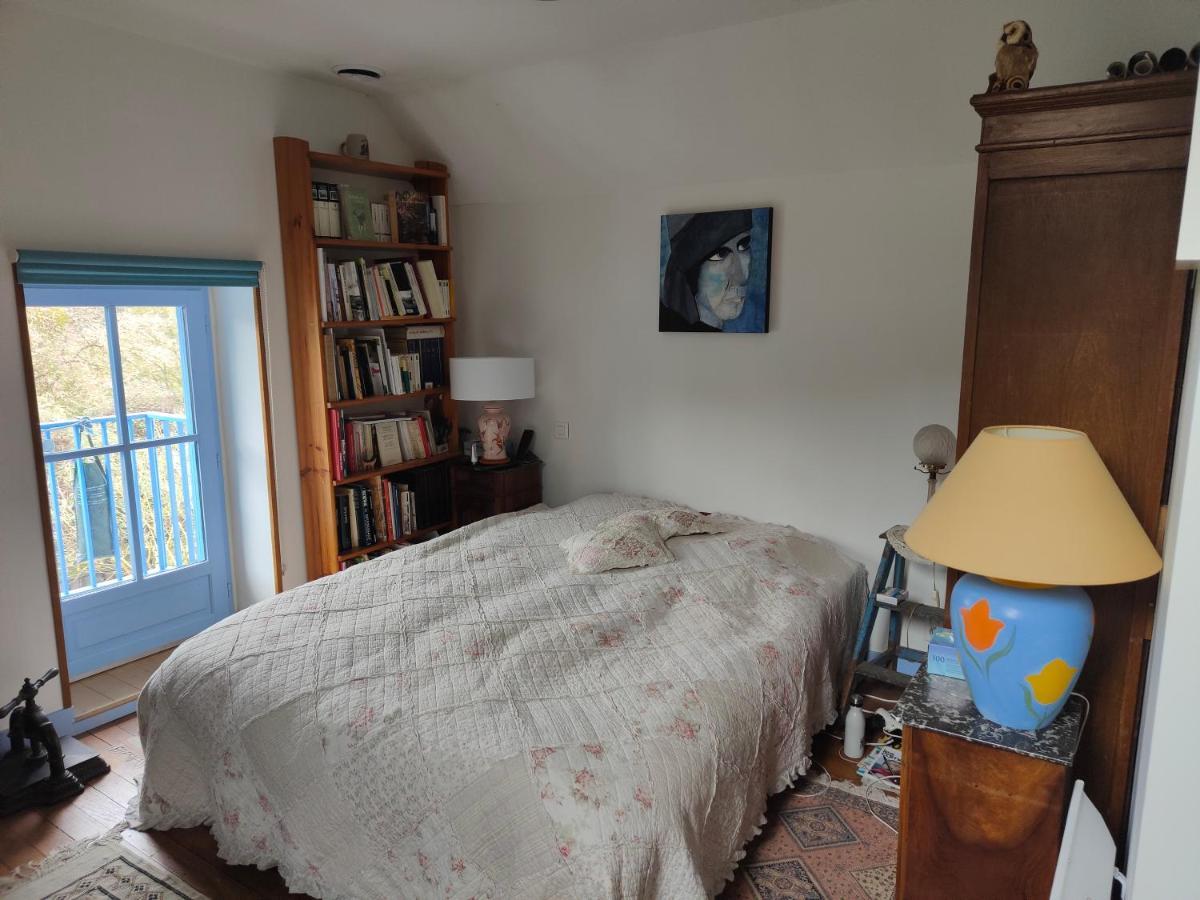 La Maison Bleue De Husseau Ancienne Ferme Semi-Troglodytique 18E Siecle Villa มงต์ลุยส์-ซูร์-ลัวร์ ภายนอก รูปภาพ