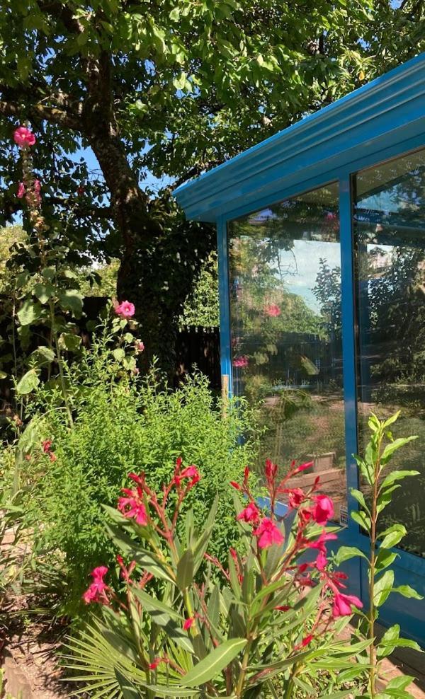 La Maison Bleue De Husseau Ancienne Ferme Semi-Troglodytique 18E Siecle Villa มงต์ลุยส์-ซูร์-ลัวร์ ภายนอก รูปภาพ